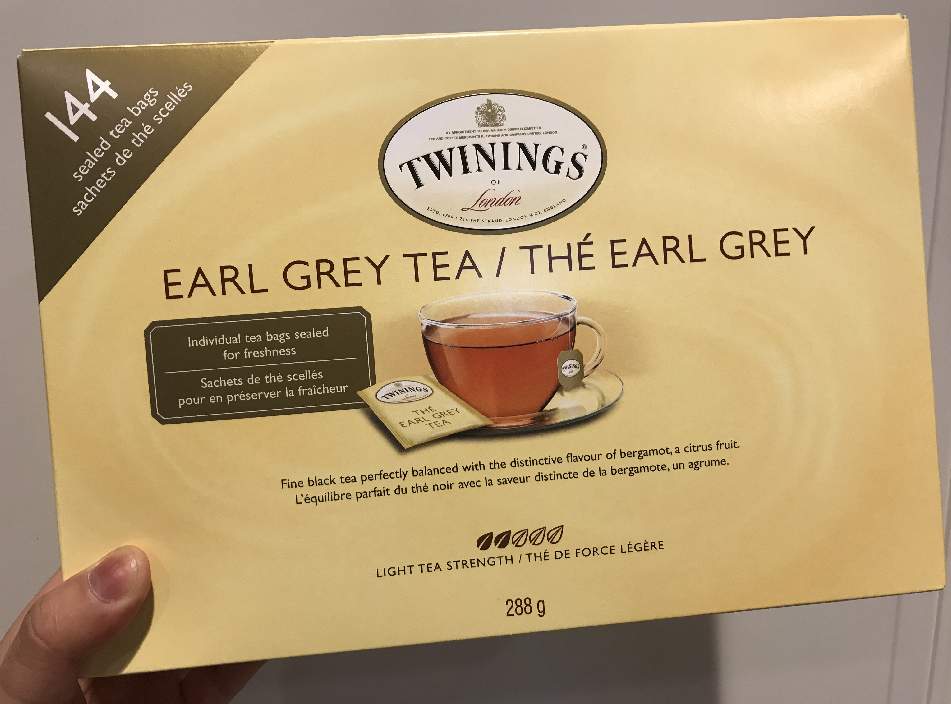 特价！Twinings英国皇室伯爵红茶（144包/盒 独立密封茶包 包邮）温哥华直邮