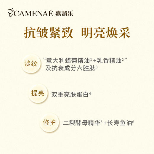 【少爷宠爱福利】嘉媚乐蜡菊乳香抗皱赋活眼霜  抗皱紧致  明亮焕采 商品图3