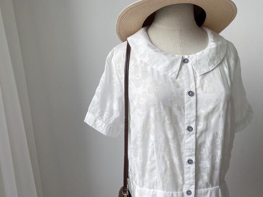 【老米优品】 /29元清仓秒杀！！ 同桌的你~记忆中初恋的印花小白裙Q190304Q 商品图4