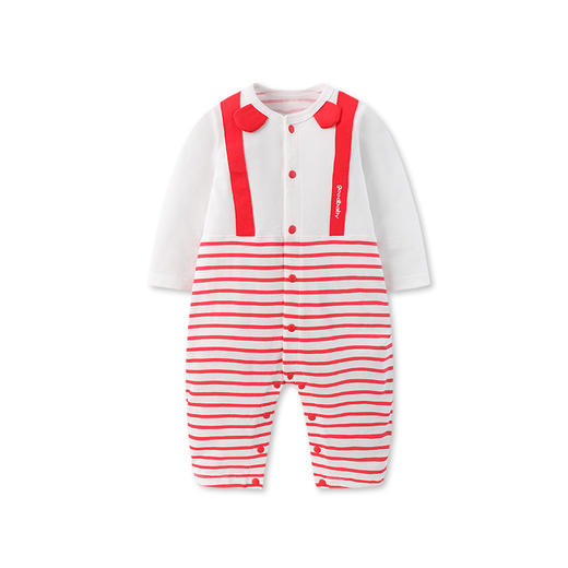 商场同款春夏儿童长袖连身衣女宝宝爬服婴儿哈衣 - 好孩子官方旗舰店