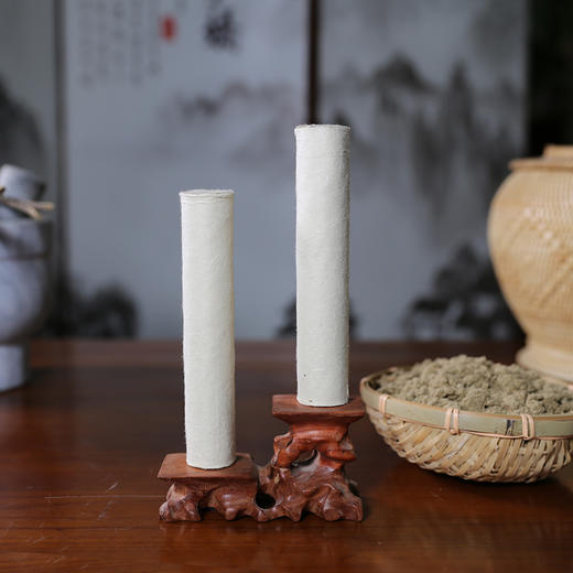 万亩艾田三年陈艾蕲艾40mm*200mm艾条 比例10:1／6支装 商品图0