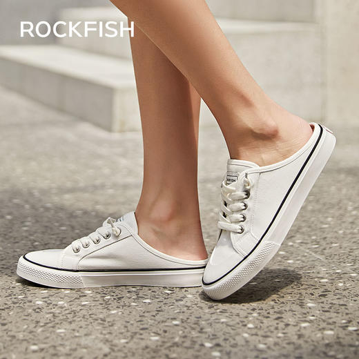 Rockfish·半拖小白鞋 | 防泼水、不怕脏，暴走一天都不累 商品图2