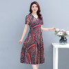 MQ-YYN2003夏季新款修身显瘦V领减龄碎花连衣裙YY 商品缩略图6