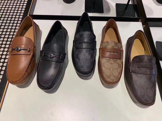 Coach男士经典款真皮皮鞋👞 商品图0