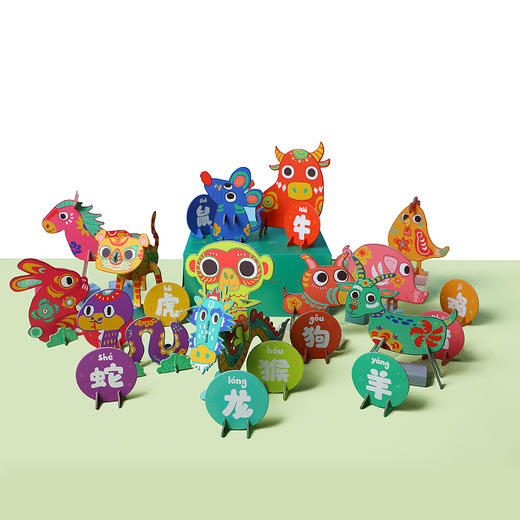 深圳手信百变生肖玩具礼盒套装 商品图2