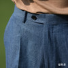 Sojitz 浅蓝色丹宁意式工艺裤装 商品缩略图3