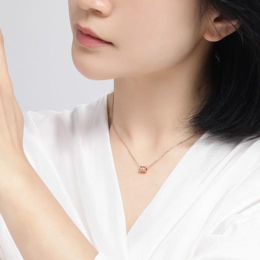520特惠【珠宝世家】S925银项链小蛮腰银色／玫瑰金，送礼必备，百搭衣服，精致好看。 商品图4