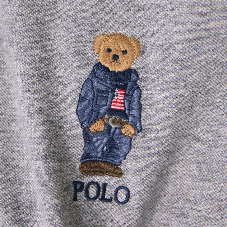 rlaen拉夫小伦2020年新款小熊熊刺绣polo衫tx560