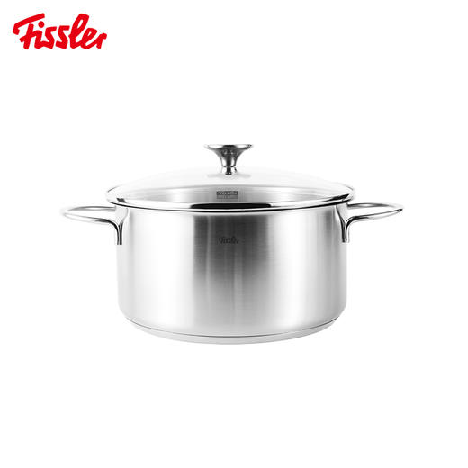菲仕乐 哥本24厘米玻璃盖双柄汤锅 商品图0