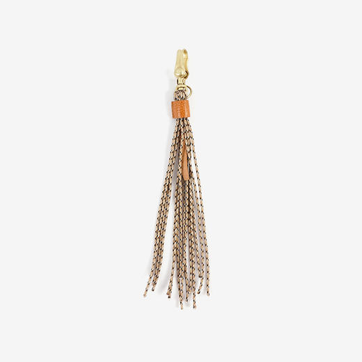 hobo NYLON CORD TASSEL KEY RING 皮革尼龙编织民族风挂件钥匙扣 商品图1