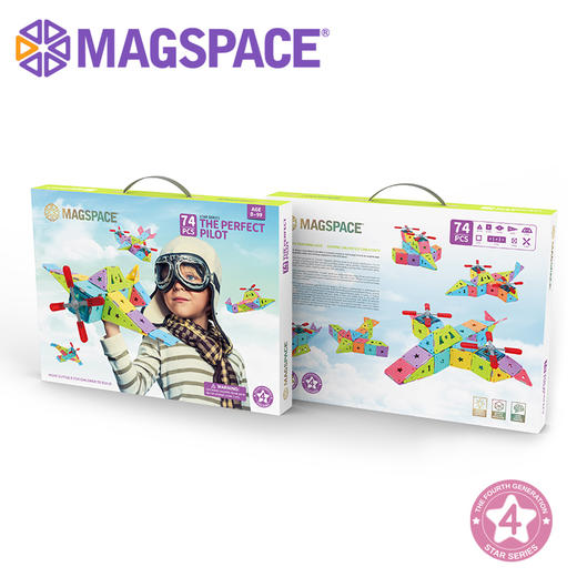 (Magspace) 74片王牌飞行员 四代软胶 商品图3