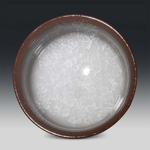 道诣堂龙泉青瓷大师潘建波手工冰裂纹冰花杯开片支钉烧精品茶杯