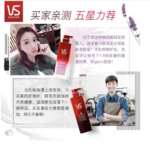 【亚欧超市】沙宣头皮净澈去屑裸感洗发水500ml 商品图4