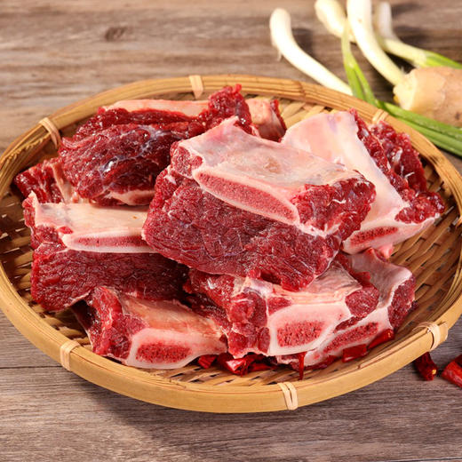福利产品【3.2斤装（4大包）】精选谷饲安格斯牛肋排切块 原肉原切 优越的肥瘦比例，口感嫩滑Q弹 商品图2