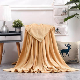 内野-樱雅双面法兰绒毯 KSGT001-N