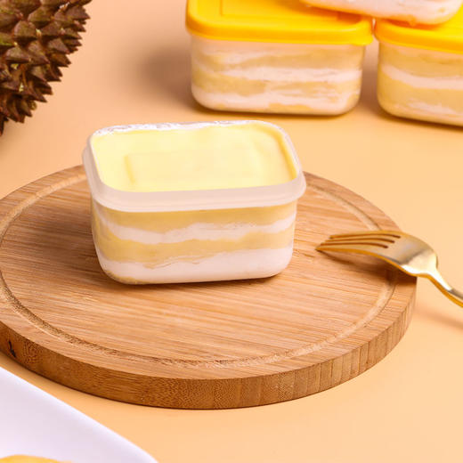 爆浆榴莲冰淇淋千层盒子三盒装120g/盒*3