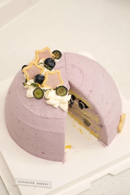 蓝莓炸弹|一款纯蓝莓味的蛋糕，蓝莓奶油+蓝莓真实果肉夹心，酸甜可口 商品图2