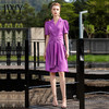 IWY/紫色系带连衣裙22Q1 商品缩略图1