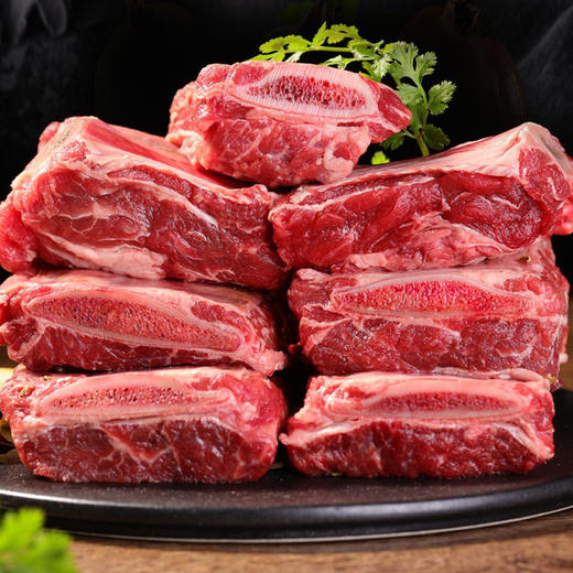 福利产品【3.2斤装（4大包）】精选谷饲安格斯牛肋排切块 原肉原切 优越的肥瘦比例，口感嫩滑Q弹 商品图3