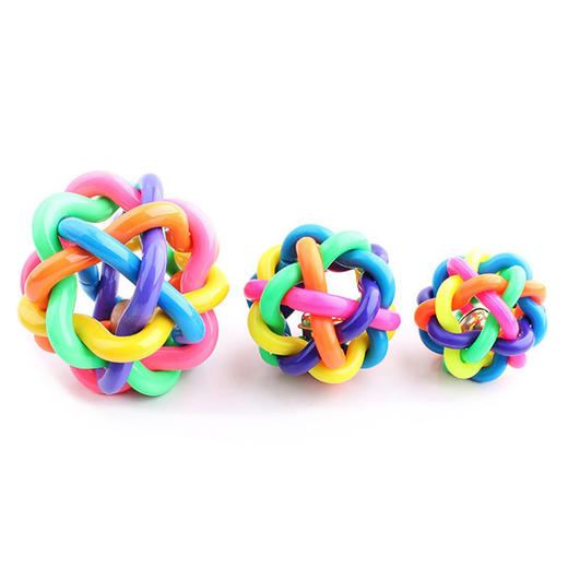 玲宠宠物玩具狗狗猫咪玩具球训练逗狗玩具铃铛球耐玩耐咬玩具 商品图3