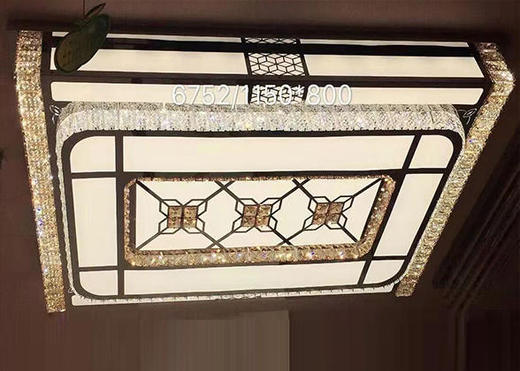 环华6752 方水晶灯 商品图0