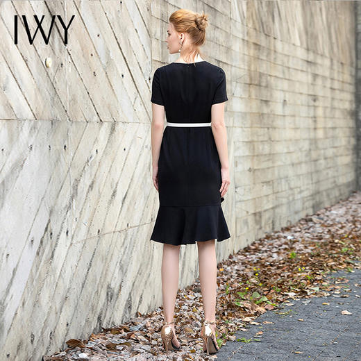 IWY/黑白色撞色西装连衣裙23Q1 商品图2