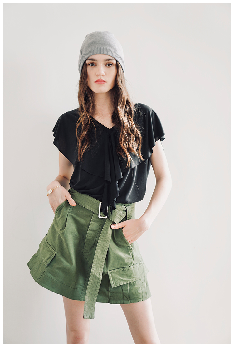 票选推荐夏季女v领上衣半袖女士2020年新款女短袖t恤女夏衣服