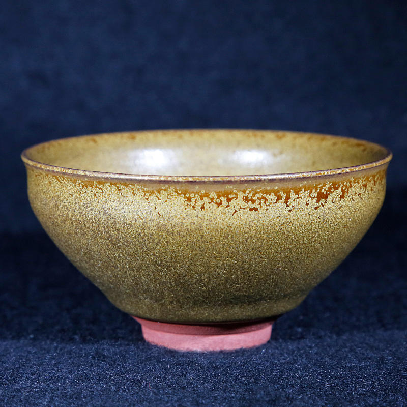 道诣堂 建盏九龙窑危敏捷纯手工柴烧作品茶盏黄金甲精品茶杯