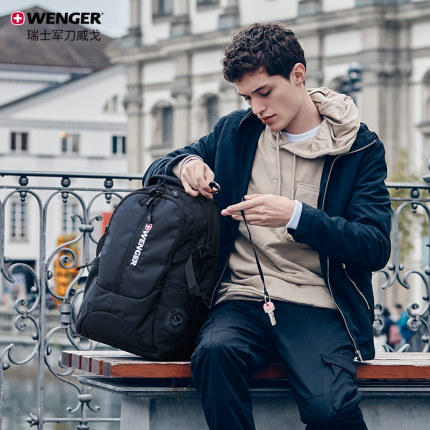 威戈Wenger超大容量商务双肩包 商品图3