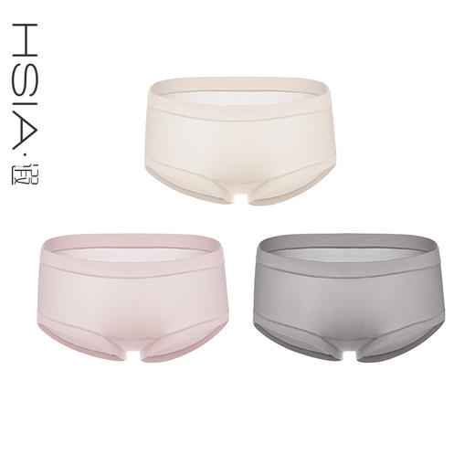 遐【高弹力包臀】大码内裤女2条装纯棉裆不夹屁屁薄款中腰平角裤 商品图1