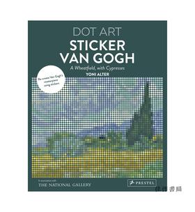 Dot Art: Sticker Van Gogh / 点艺术：贴纸梵高