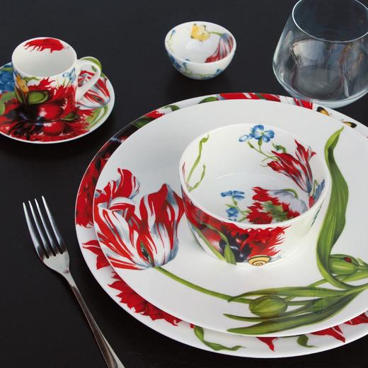 意大利进口taitu瓷器emotion系列piano餐盘