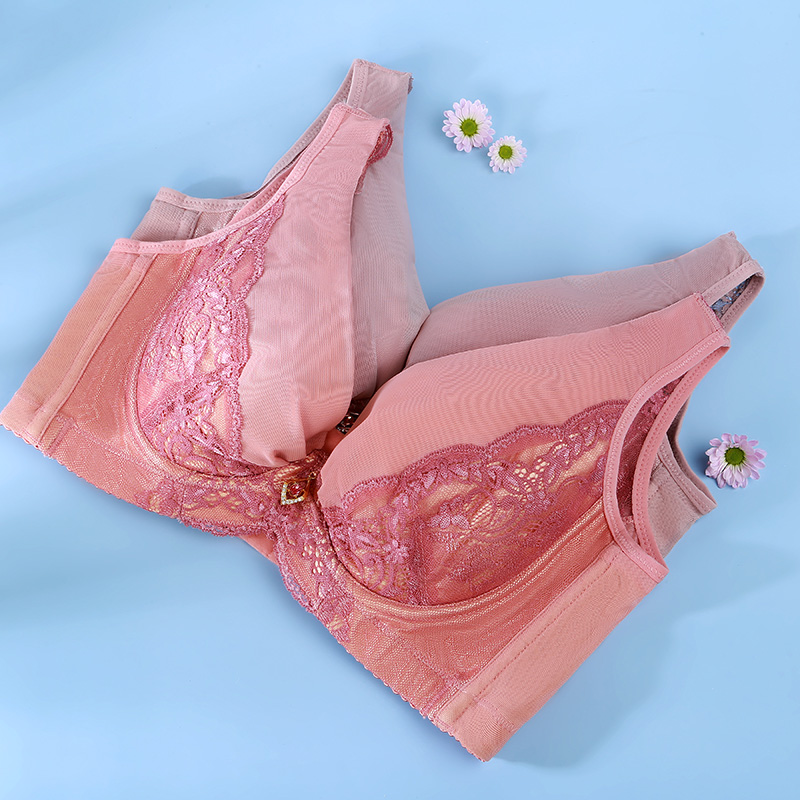 【薄杯】皇家丽美大胸显小调整型薄款文胸收副乳聚拢防下垂大码文胸WJQ002-1