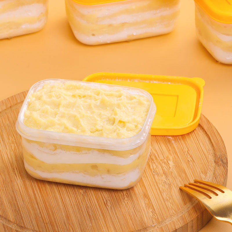 爆浆榴莲冰淇淋千层盒子三盒装120g/盒*3