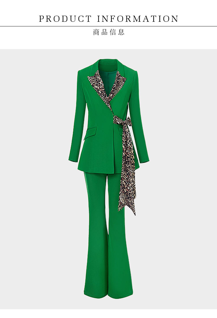 loorapwd罗拉密码休闲西装阔腿裤套装气质设计感英伦风c201d1174