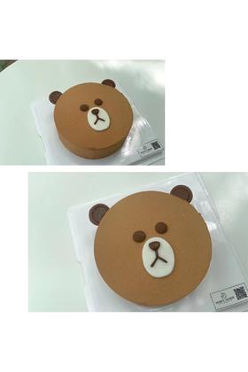 卡通版榛子咖啡慕斯