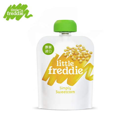 英国Little Freddie 小皮 甜玉米泥 70g/袋宝宝婴儿辅食泥 蔬菜糖盐 6月+ 商品图0