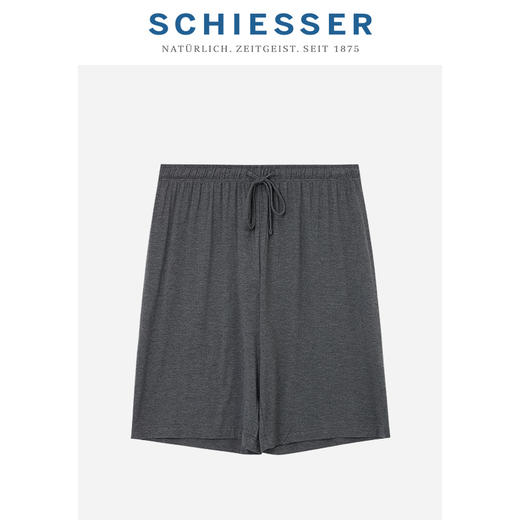 【莫代尔中裤】SCHIESSER/舒雅男士莫代尔超柔软中裤69/15529P 商品图0