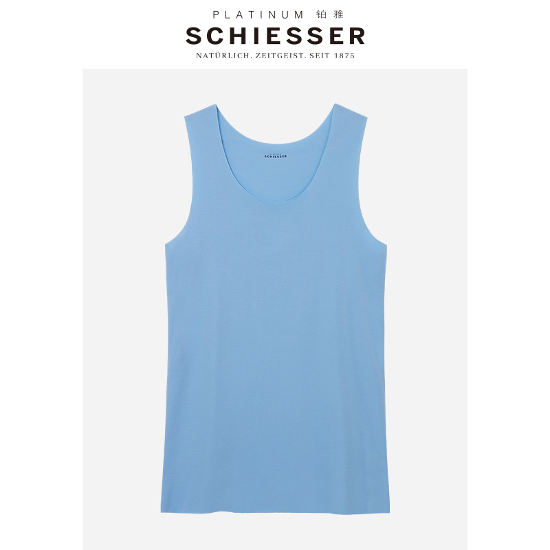 SCHIESSER/舒雅铂雅男士MICRO MODAL（兰精）随型裁背心95/13126V