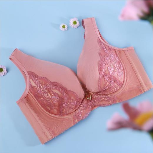 【薄杯】皇家丽美大胸显小调整型薄款文胸收副乳聚拢防下垂大码文胸WJQ002-1 商品图3