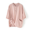 HRFS-WJ20529新款时尚气质翻领宽松衬衫 商品缩略图3