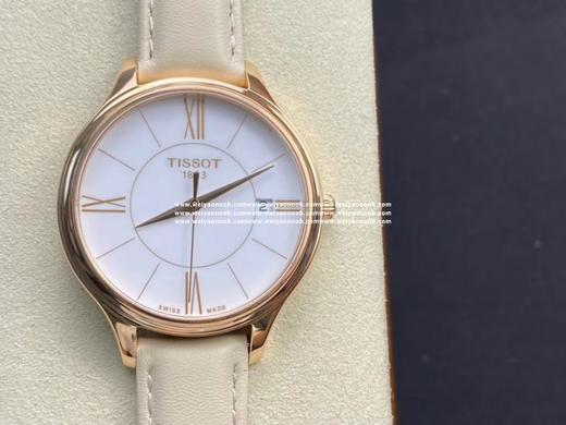 刘亦菲女神同款！Original Tissot天梭T103臻时系列，石英女表，优雅高贵！简洁百搭，原装瑞士机芯，蓝宝石玻璃,～38mm表径。一表一码，三码一表，全新全套出。 商品图0