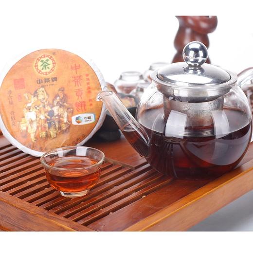 中茶2011年中茶贡饼单片装100g 云南普洱熟茶 商品图1