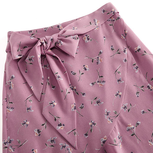 两色荷叶边围裹裙fb168705