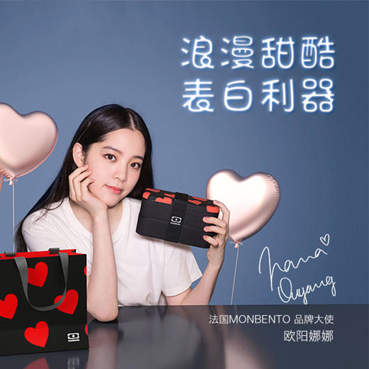 Monbento 日式双层分隔便当盒／饭盒 商品图1