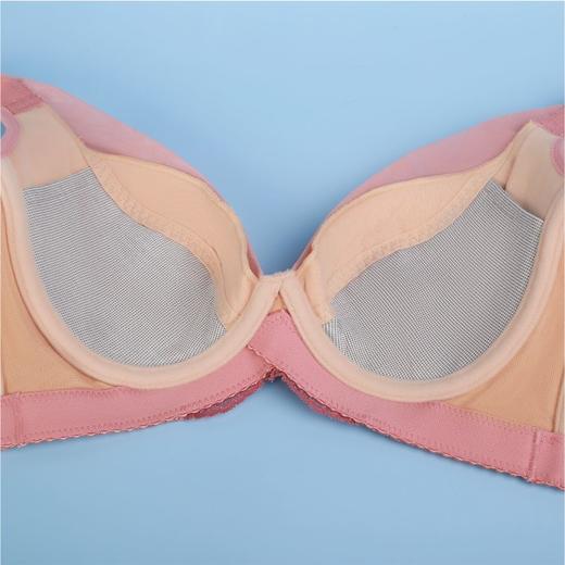 【薄杯】皇家丽美大胸显小调整型薄款文胸收副乳聚拢防下垂大码文胸WJQ002-1 商品图4