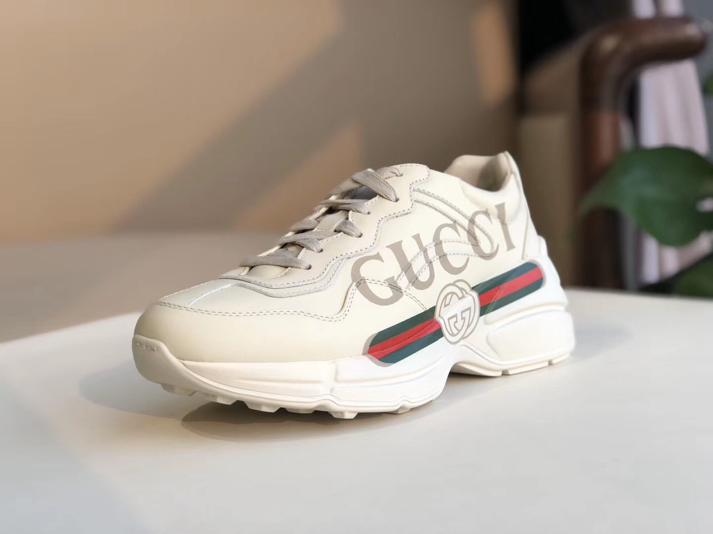 gucci rhyton系列情侶款經典老爹鞋