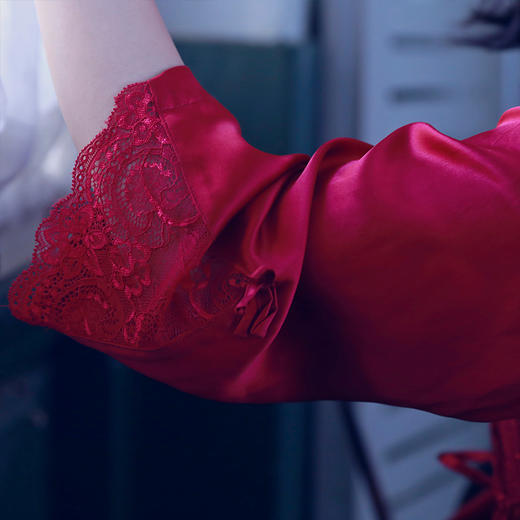 【不退不换】直降700元！|CLCC真丝家居套装，性感优雅、柔滑透气 商品图9