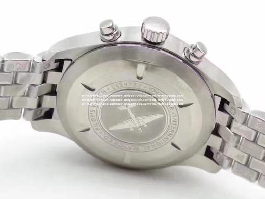 ZF新作万国飞行员IWC377710 此款字面印刷立体感，细节处理有了质的突破。指针弧度吻合原装版型，底盖CNC雕刻一次成型。搭载7750计时机芯，精准稳定，诚意满满‼️完美无破绽‼️‼️ 商品图4