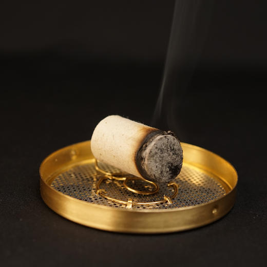 无烟艾灸盒 随身灸纯铜 家用便携式 +艾柱 桑皮纸 商品图7